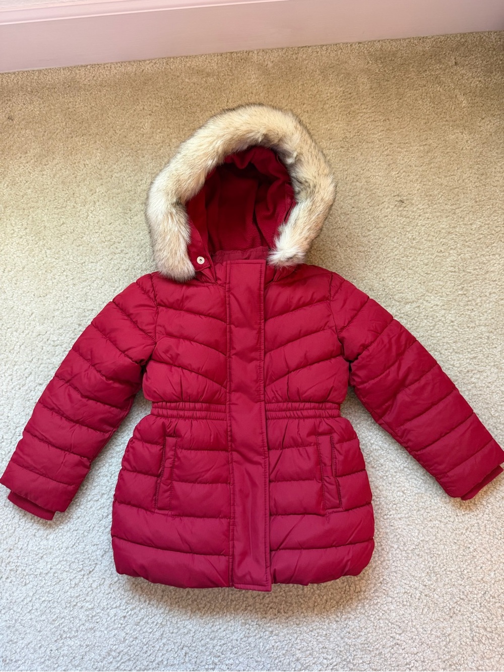 Gymboree Red Puffer Coat 4T